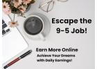 Easy $500 days working online from your laptop. Join for free now and start making money today
